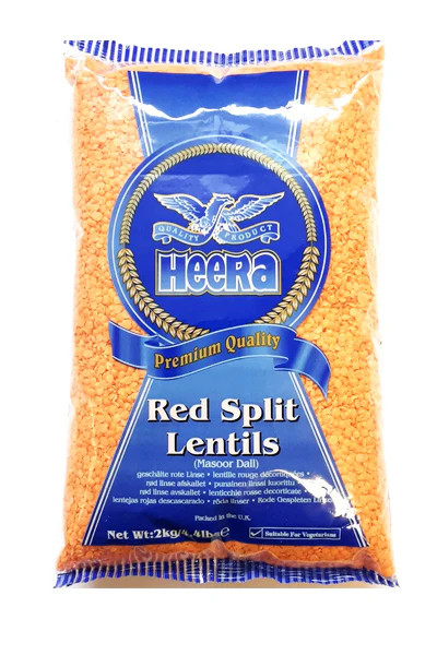 Heera Red Split Lentils 2kg