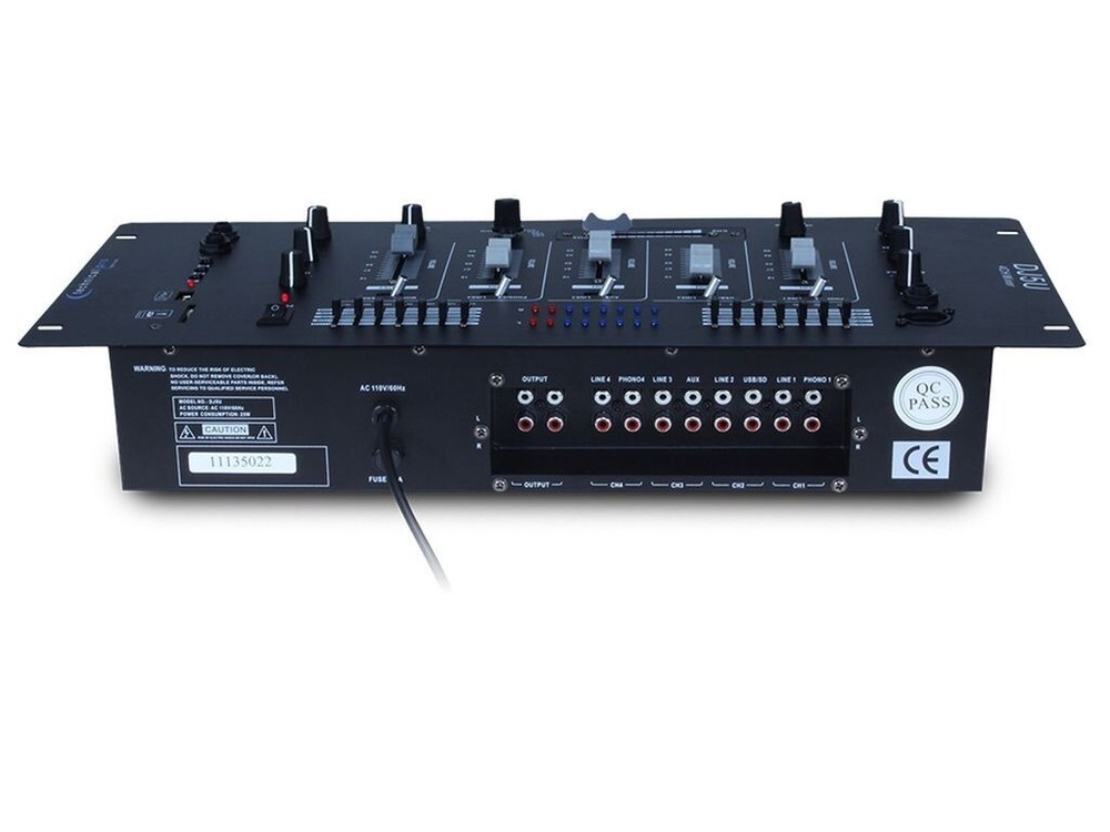 Technical Pro DJ Mixer DJ5u with Blue tooth