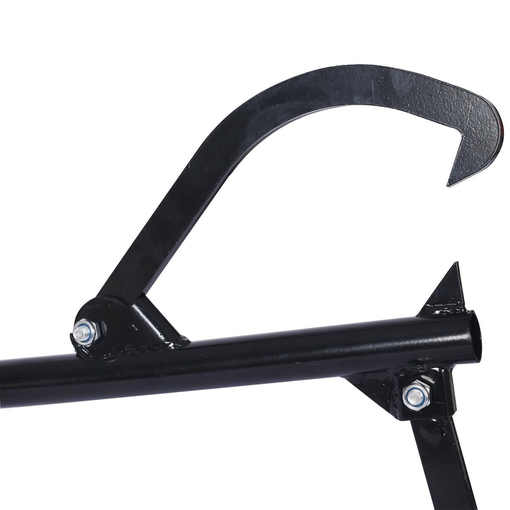 48" Adjustable Hook Thick Log Lifter Heavy-Duty Log Jack