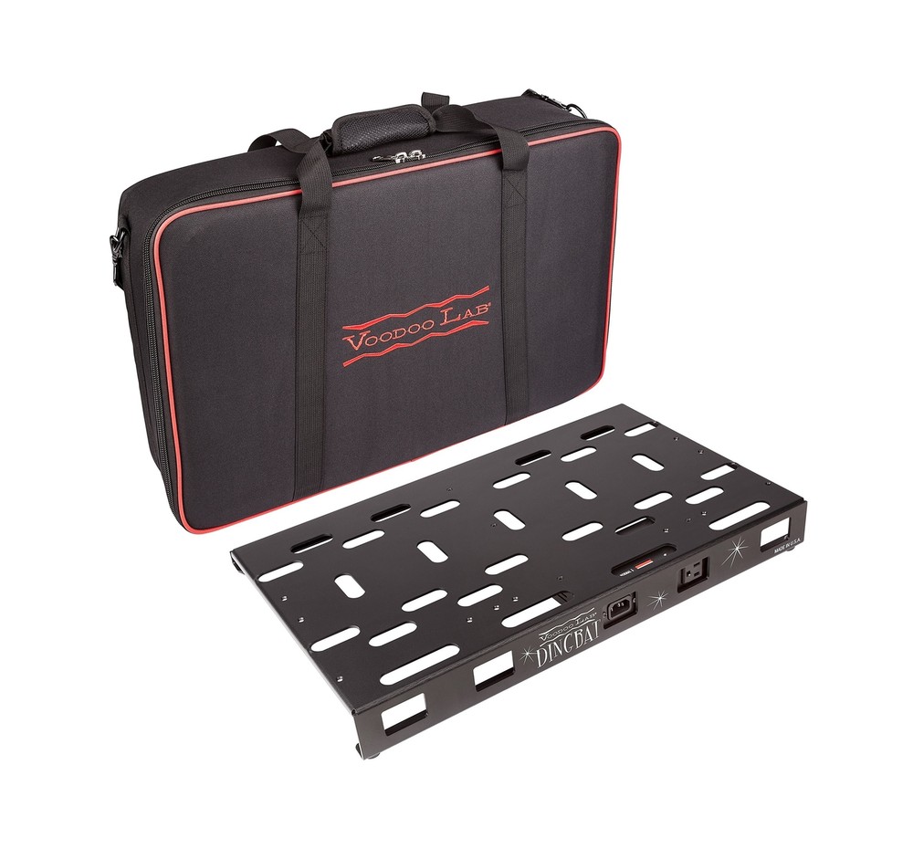 Voodoo Lab Dingbat Medium Pedalboard with Pedal Power 2 PLUS