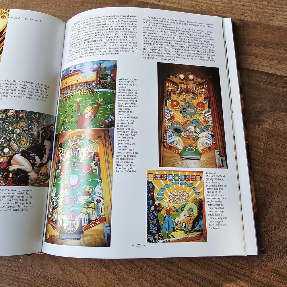 Pinball Machine Collectors Book