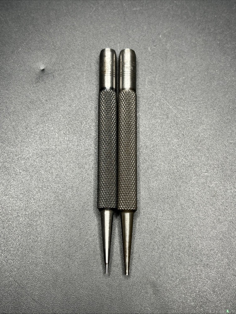 Two Starrett 1/16 Pin Punches (004)