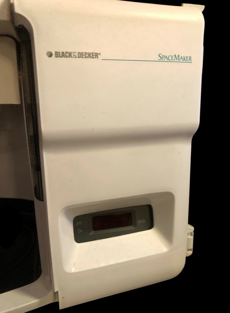 Black & Decker Spacemaker Coffee Maker Replacement White Water Tank Door