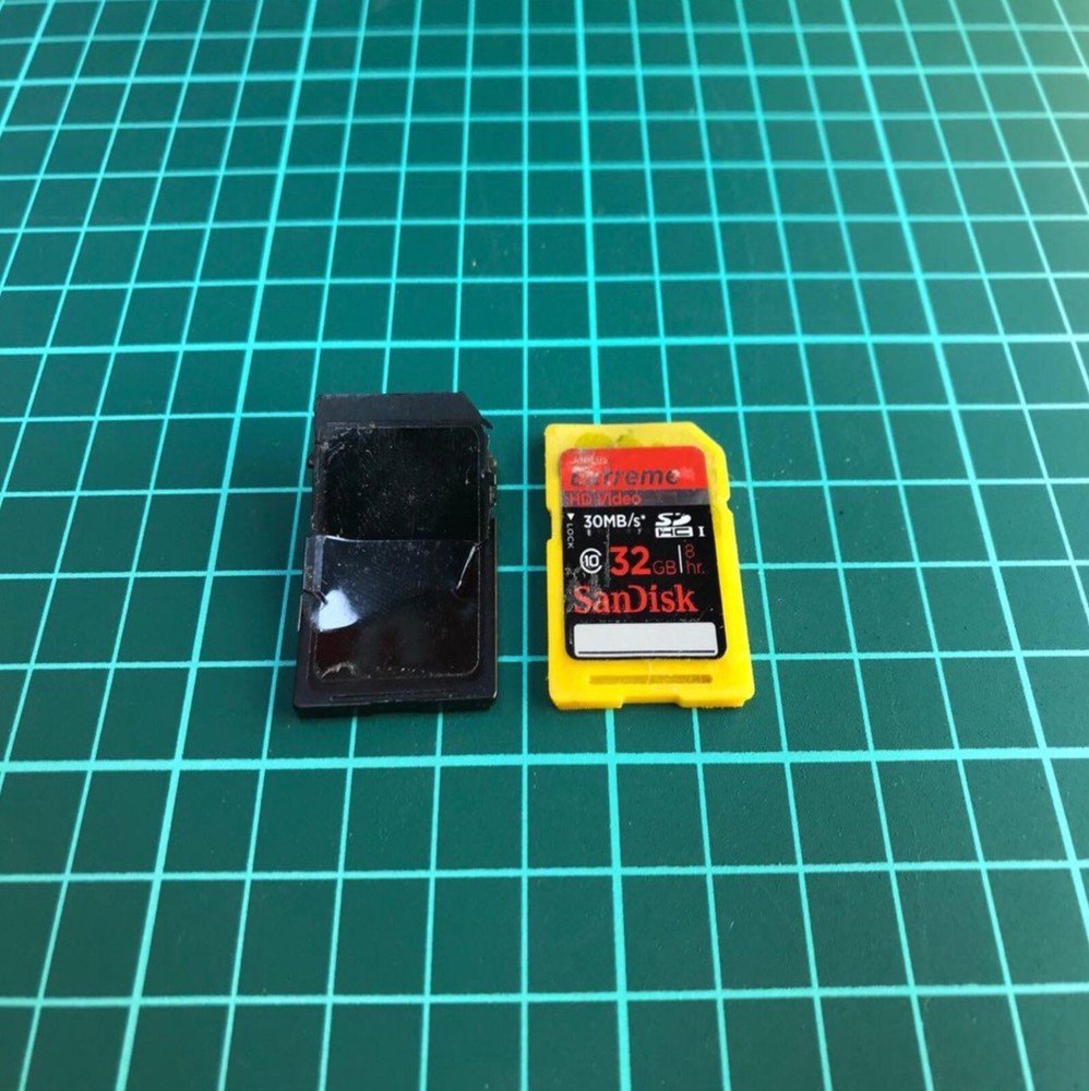 3D Printed SD Card Replacement Shell - Cracked/Broken Shell Case Replacement