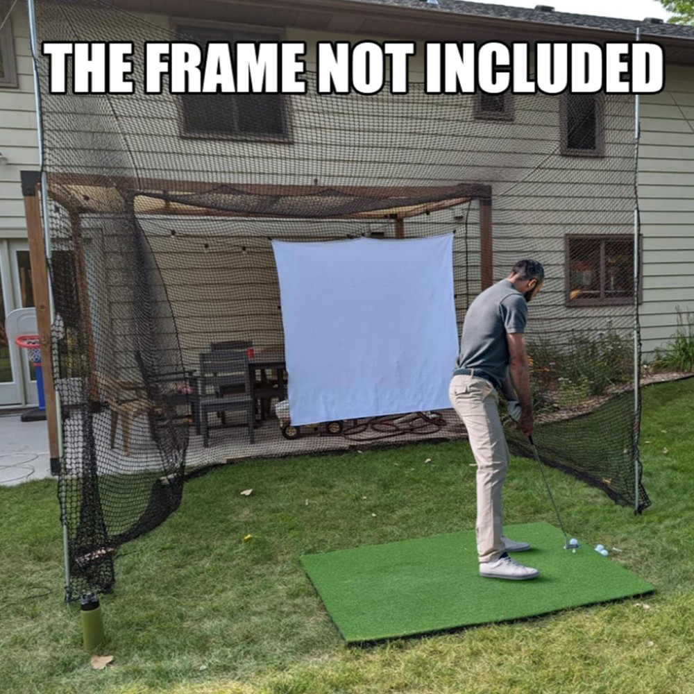 Premium Golf Cage 10ft x 10ft x 10ft Training Aids Practice