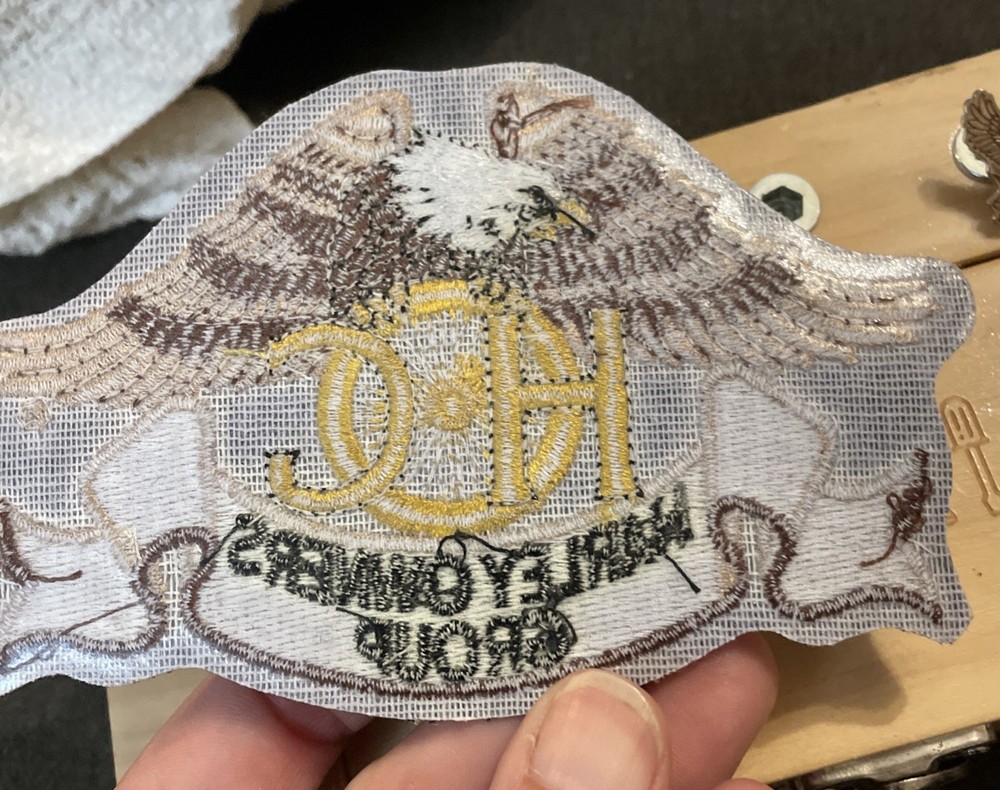 Harley Davidson Pin & Patch Lot HOG Eagle & Shield USA