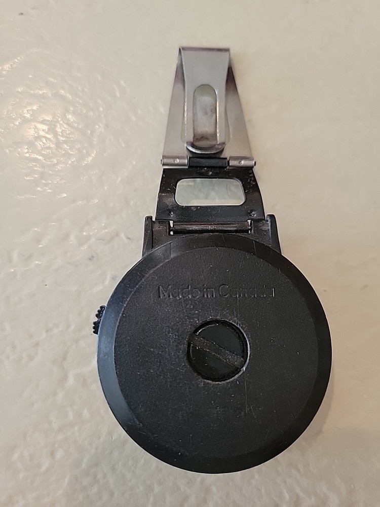 Vintage K&R Precise Pedometer with Clip 