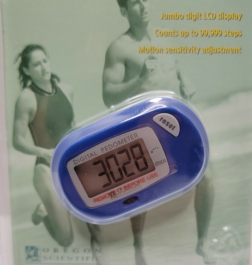 Oregon Scientific DIgital Pedometer, Model WA101.