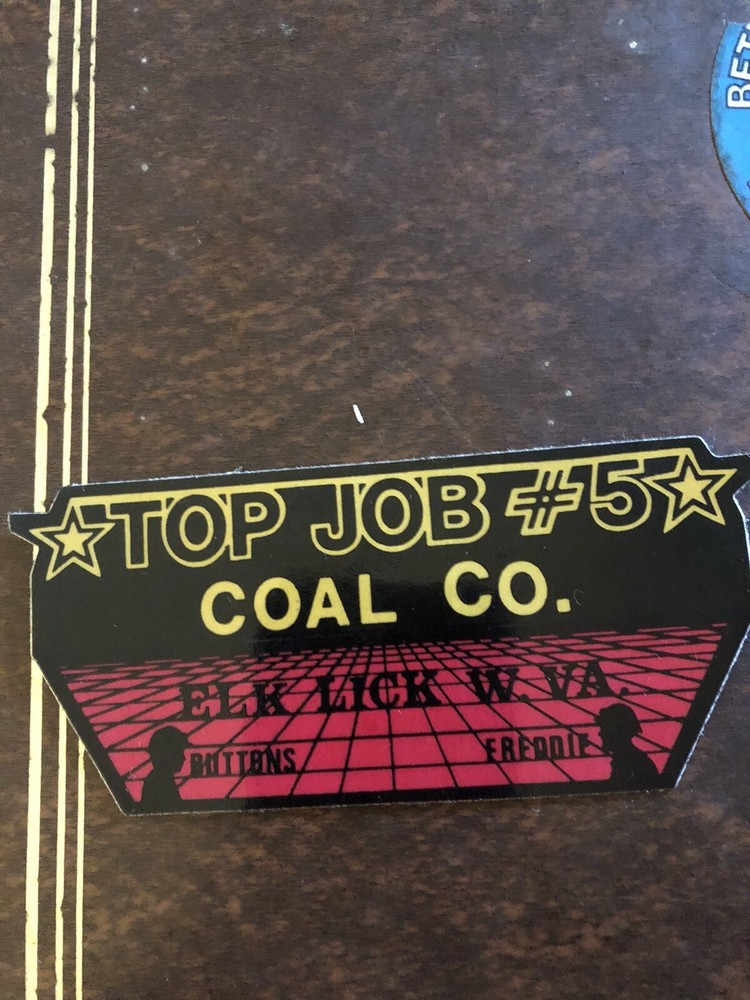 coal mining stickers nice older Coal Company