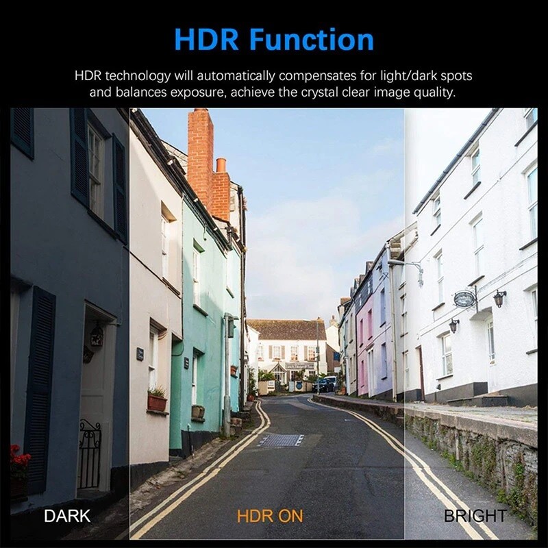 Car Dash Camera Driving Recorder HD Loop Recording Video G-Sensor Night Vision