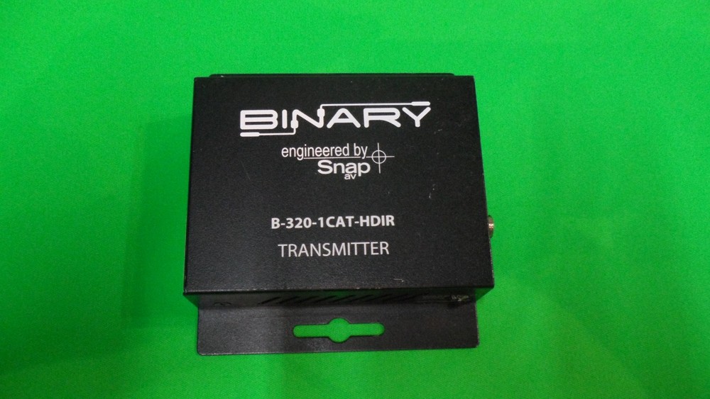 BINARY TRANSMITTER B-320-1CAT-HDIR - NO POWER CORD INCLUDED