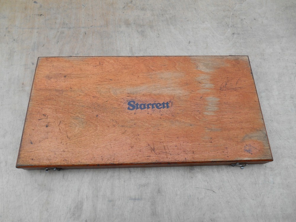 STARRETT 445 DEPTH MICROMETER , 0 - 9" , 6" BASE