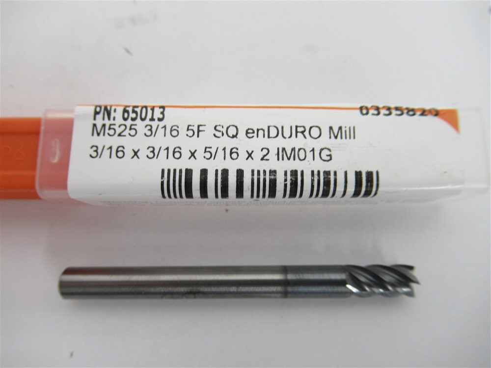 IMCO 65013 , 3/16" Solid Carbide enDURO Square End Mill