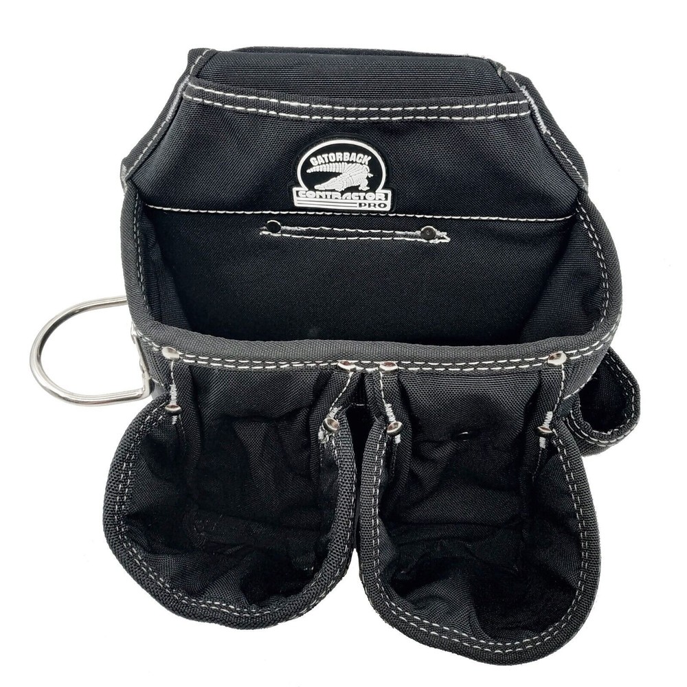 Gatorback Open Contractor's Tool Pouch. Large Main Space w/Pockets & Tool Slots