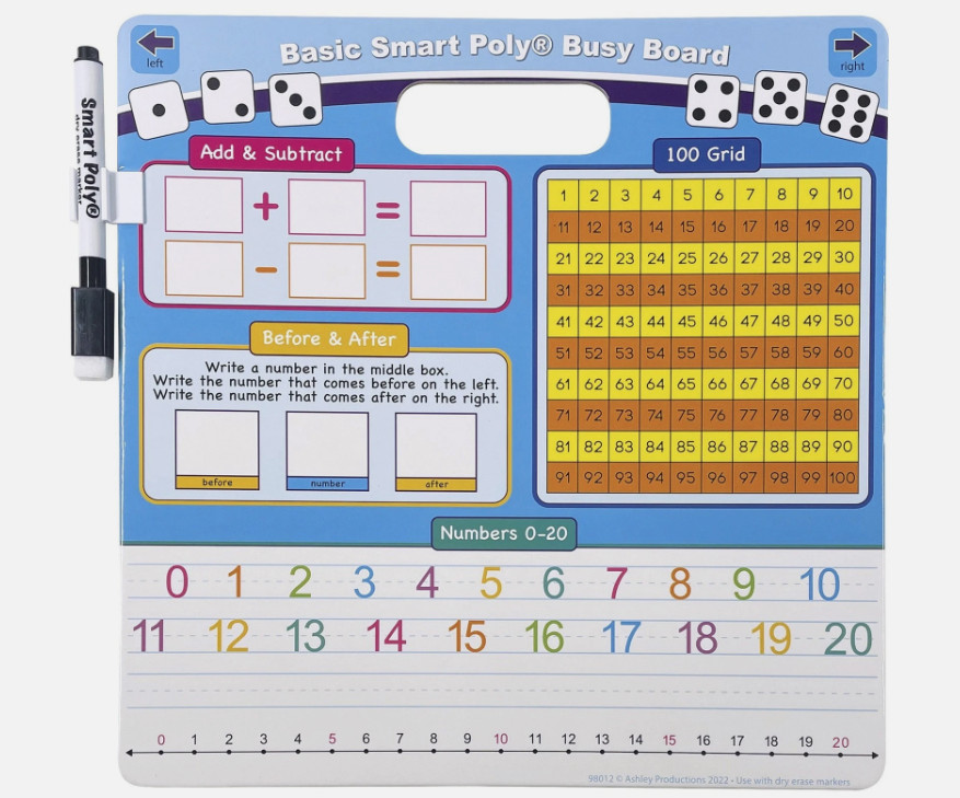 Ashley Educational Basics Smart Poly Board (ash-98012) (ash98012)
