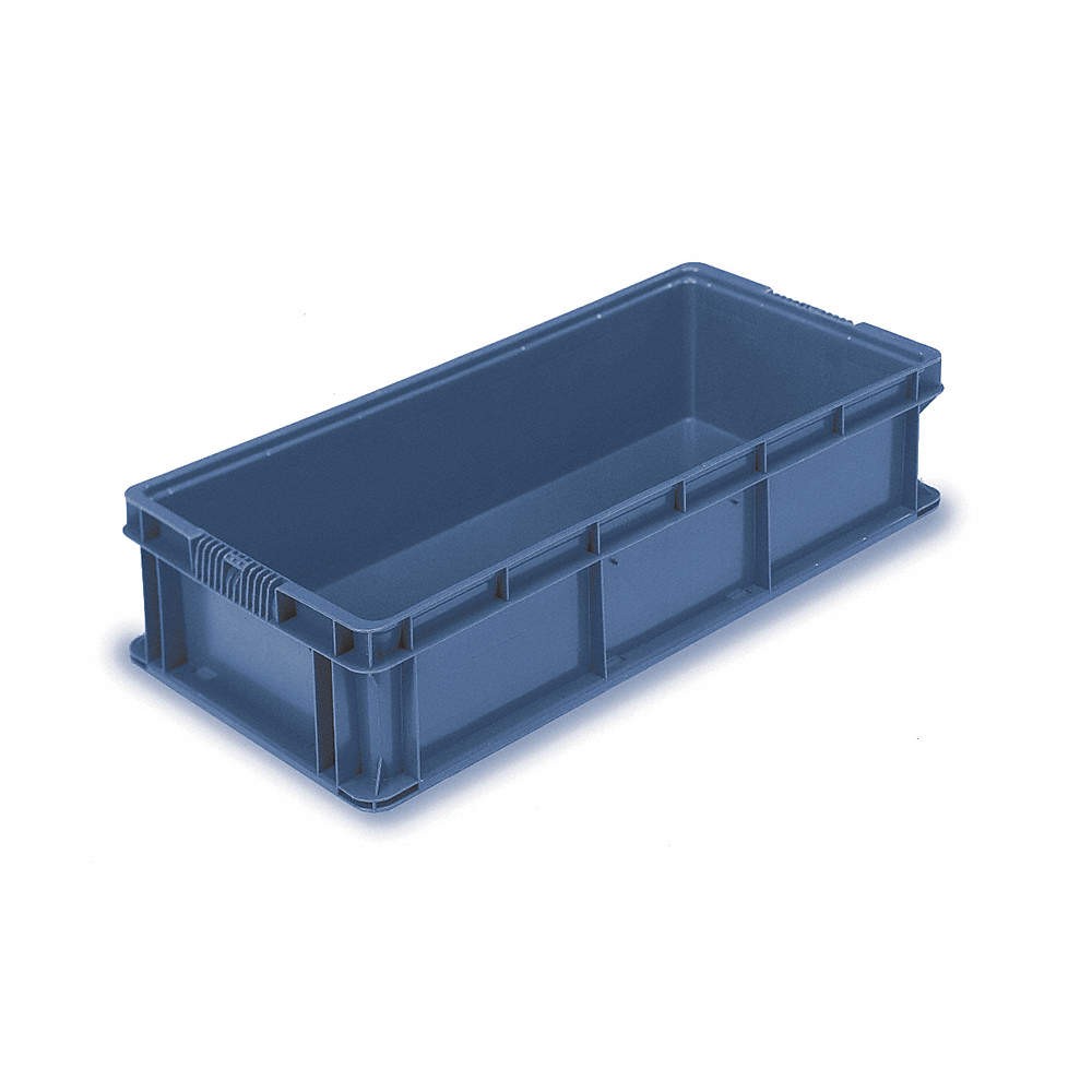 ORBIS SO3215-7 Blue Straight Wall Ctr,Blue,Solid,PP 3CLV9