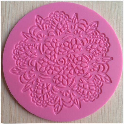 Floral Lace Doily Silicone Mold | Bakell®