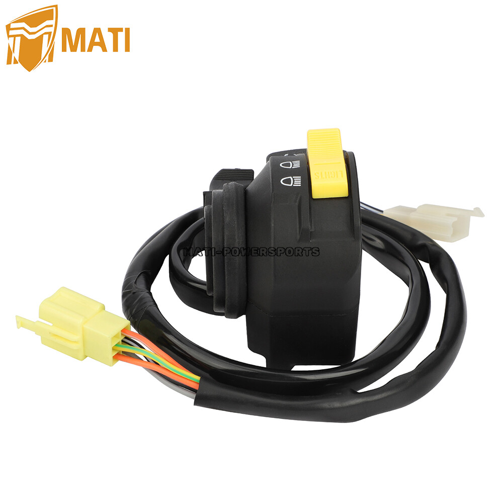 Handlebar Start Stop Switch Headlight for Suzuki QuadRunner 160 LTF160 2000-2004