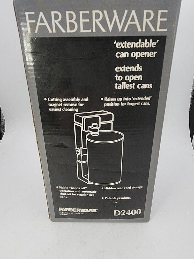Farberware Extendable Can Operner D2400A Vintage.