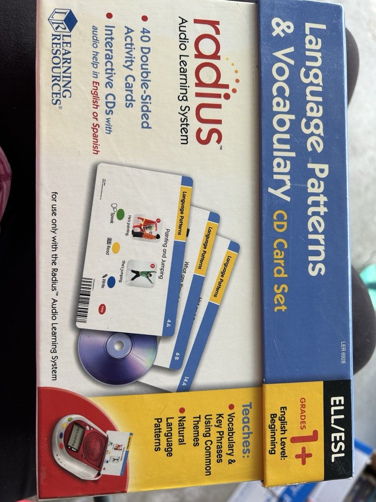 Learning Resources Radius System – 2 Machines + 15 Reading & ESL Sets
