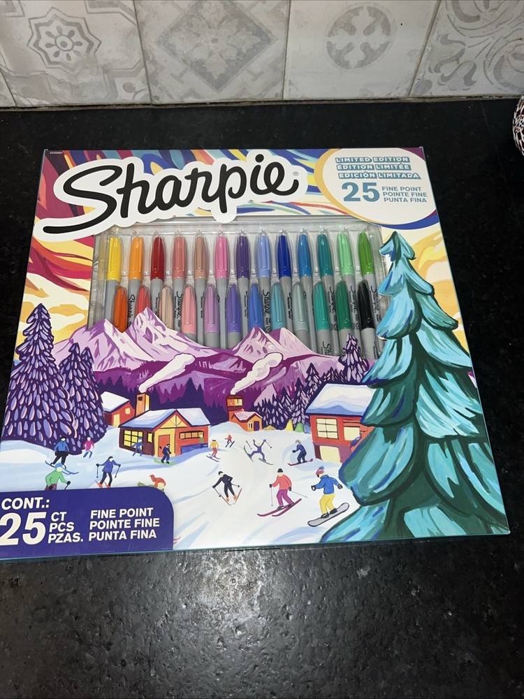 Sharpie 25-Count Limited Edition Fine Point Permanent Markers Set