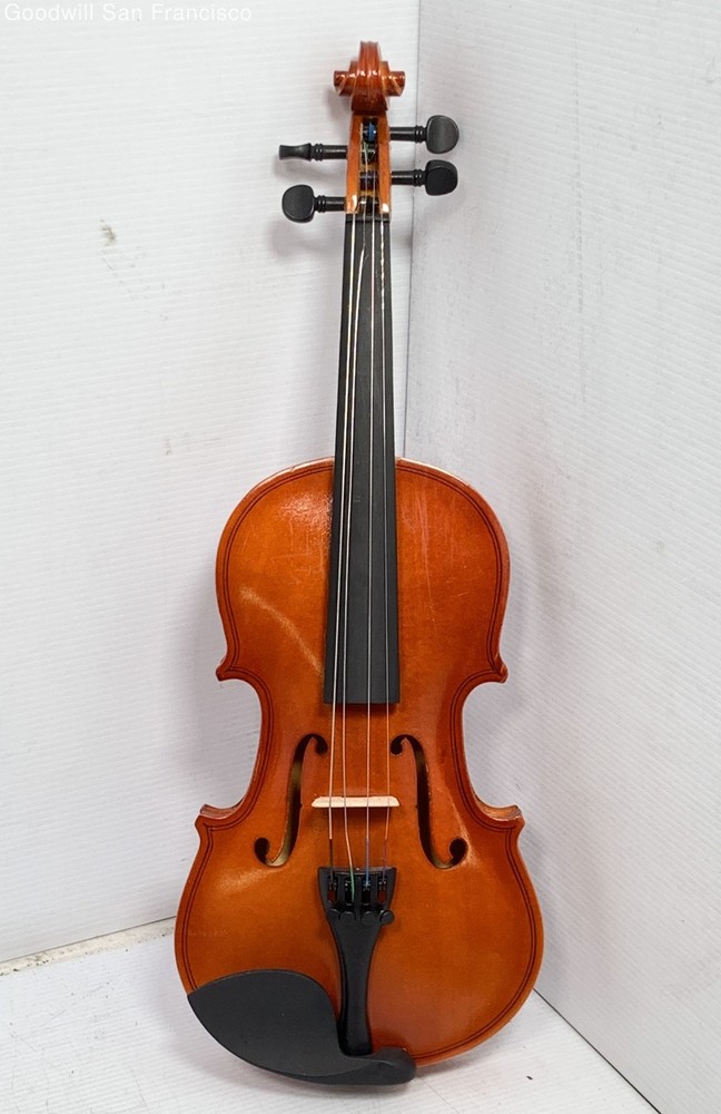 Unbranded 1/4 Size 4-String Student Violin with Bow in Hard-Side Case