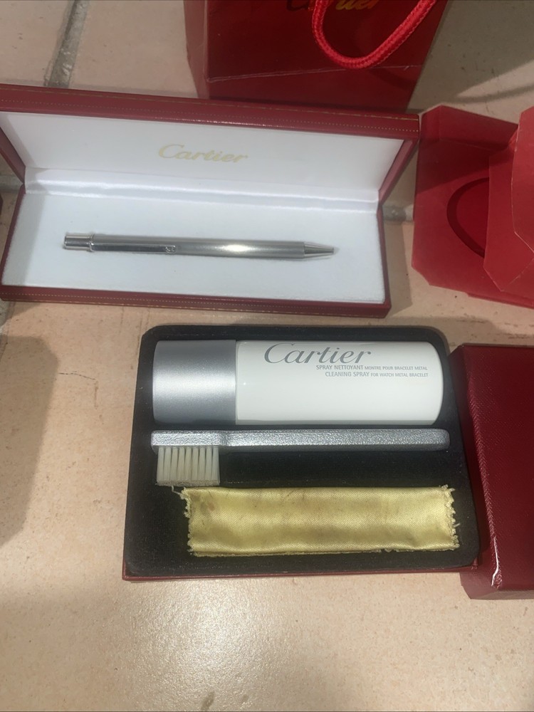 Cartier Boxes & Non Workin Pen With Box