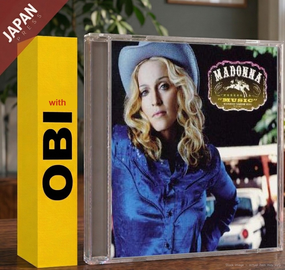 Madonna - ミュージック w/OBI CD Japan Import Rock