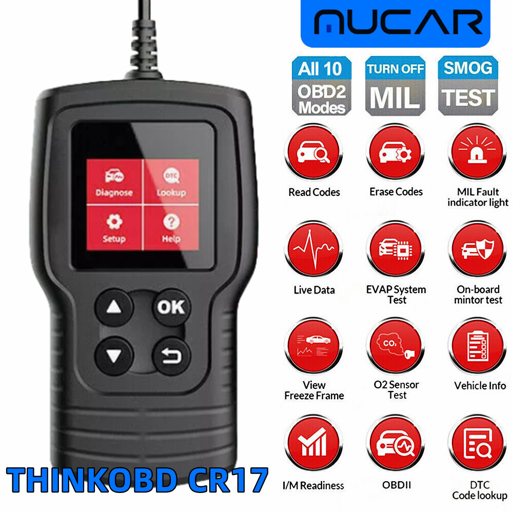 OBD Code Reader Automotive OBD2 Scanner Car Check Engine Fault Diagnostic Tool