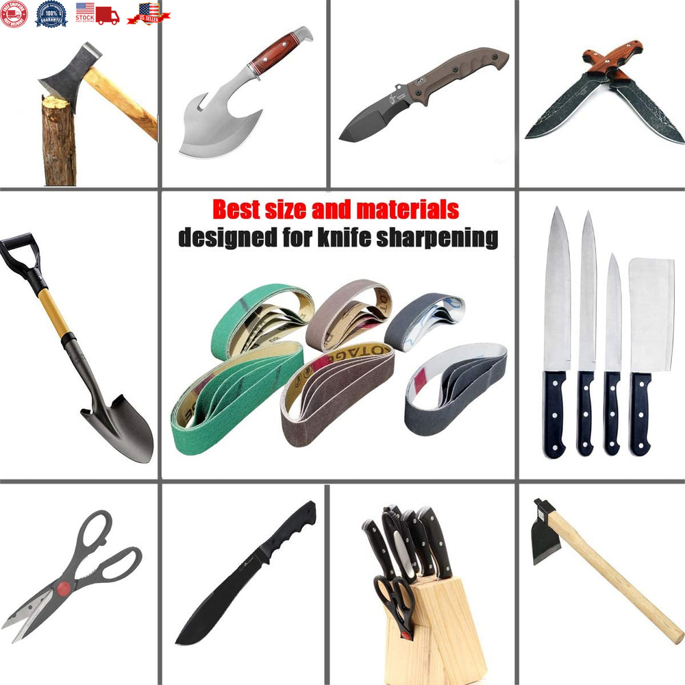24-Piece Replacement Knife Sharpener Belts for Work Sharp Ken Onion Edition New