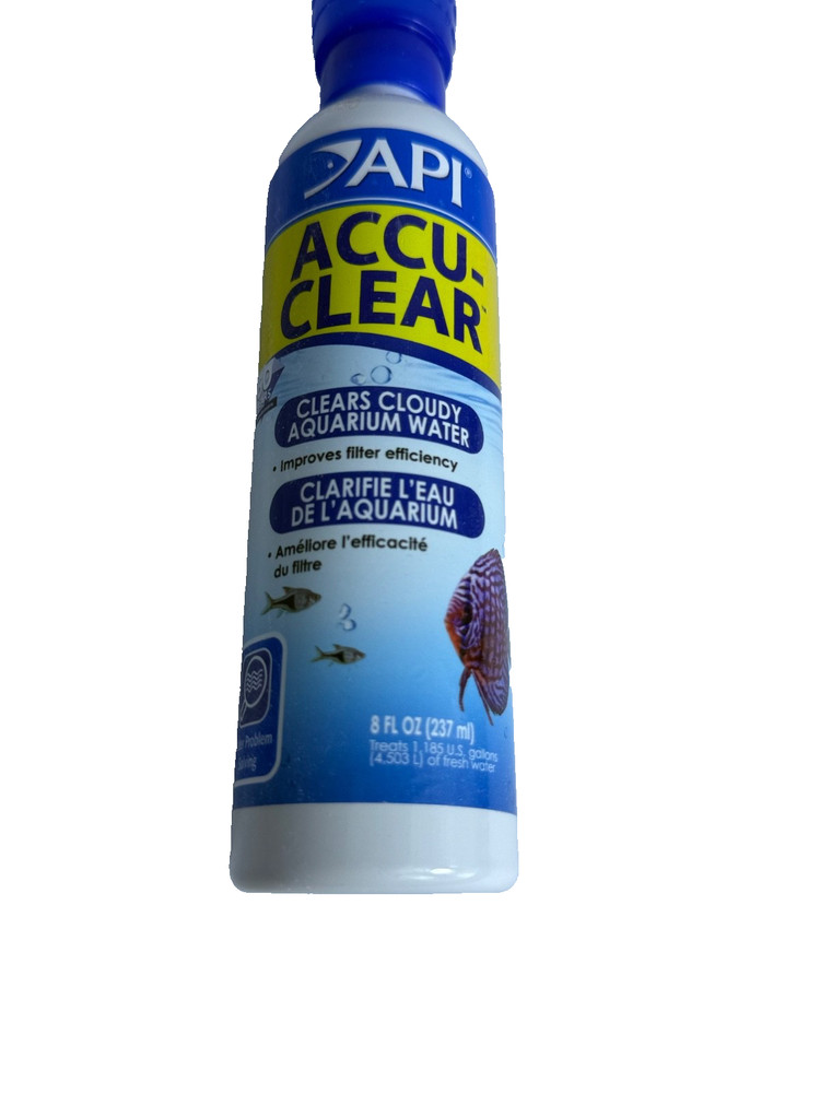 Aquarium Water Clarifier: Accu-Clear by API Clears Cloudy Tanks