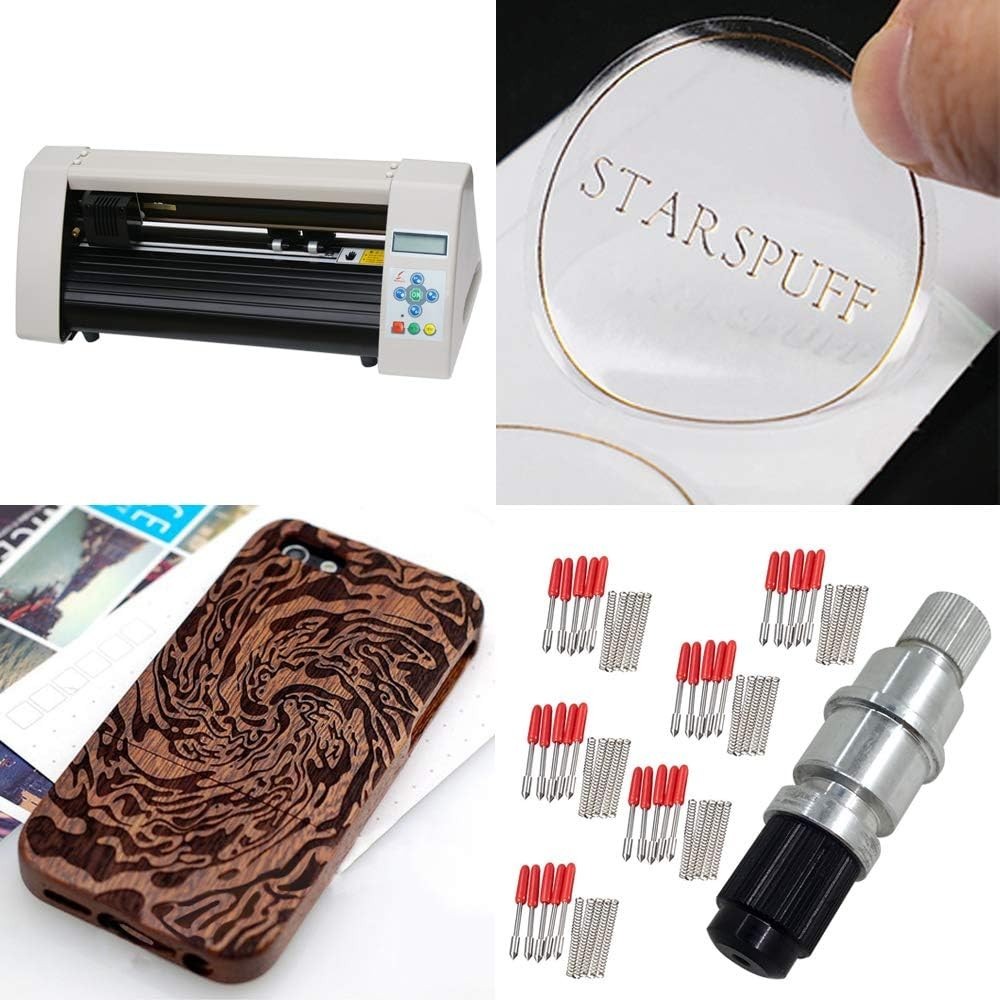 Durable Tungsten 30/45/60 Degree Blades - Complete Cutting Solution for Plotters