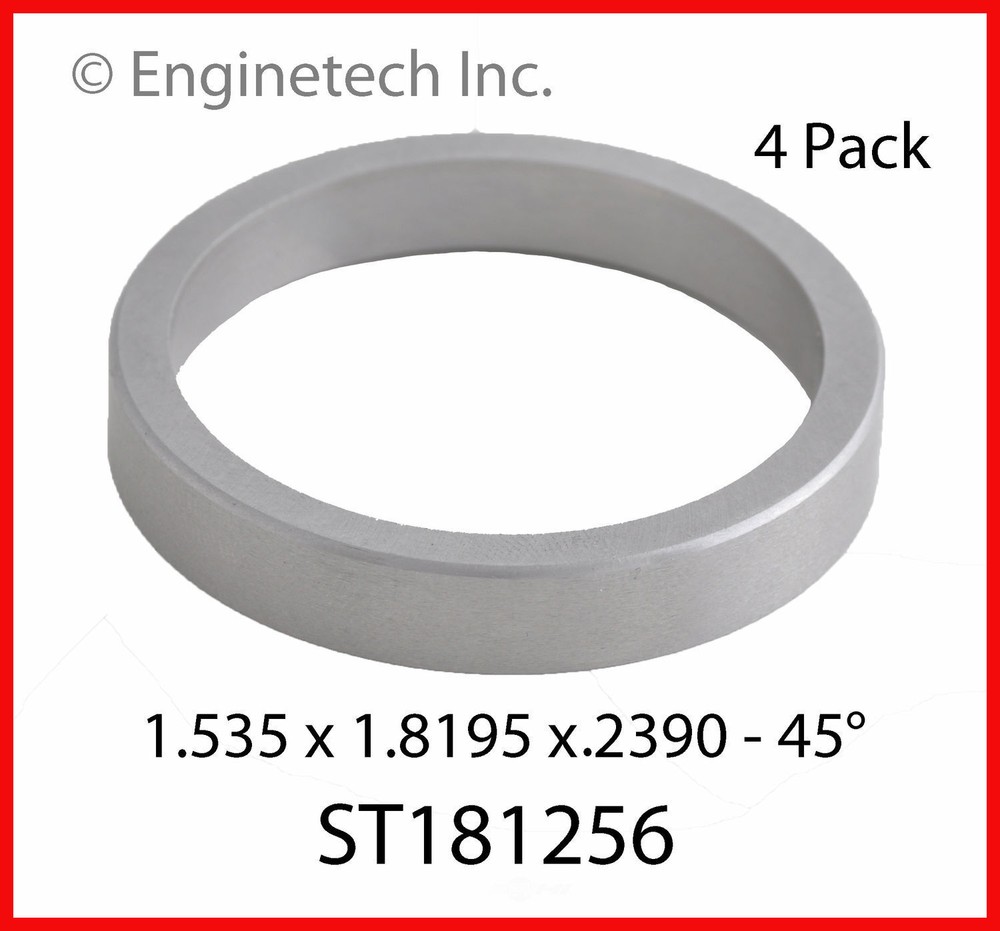 Engine Valve Seat ENGINETECH, INC. ST181256