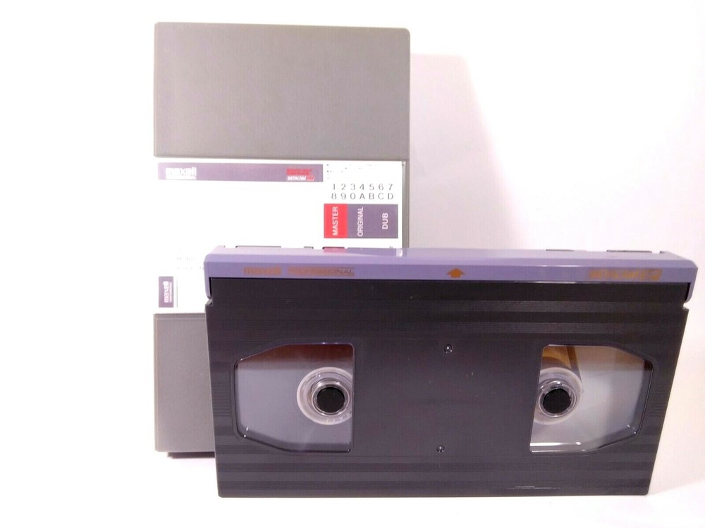Digital Betacam Video Cassettes.