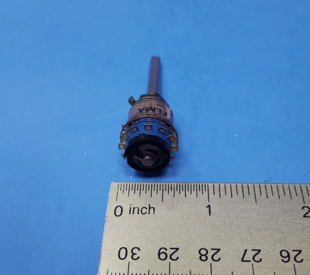 SELECTOR SWITCH, 06-1101, ELMA, Rotary, 12 position