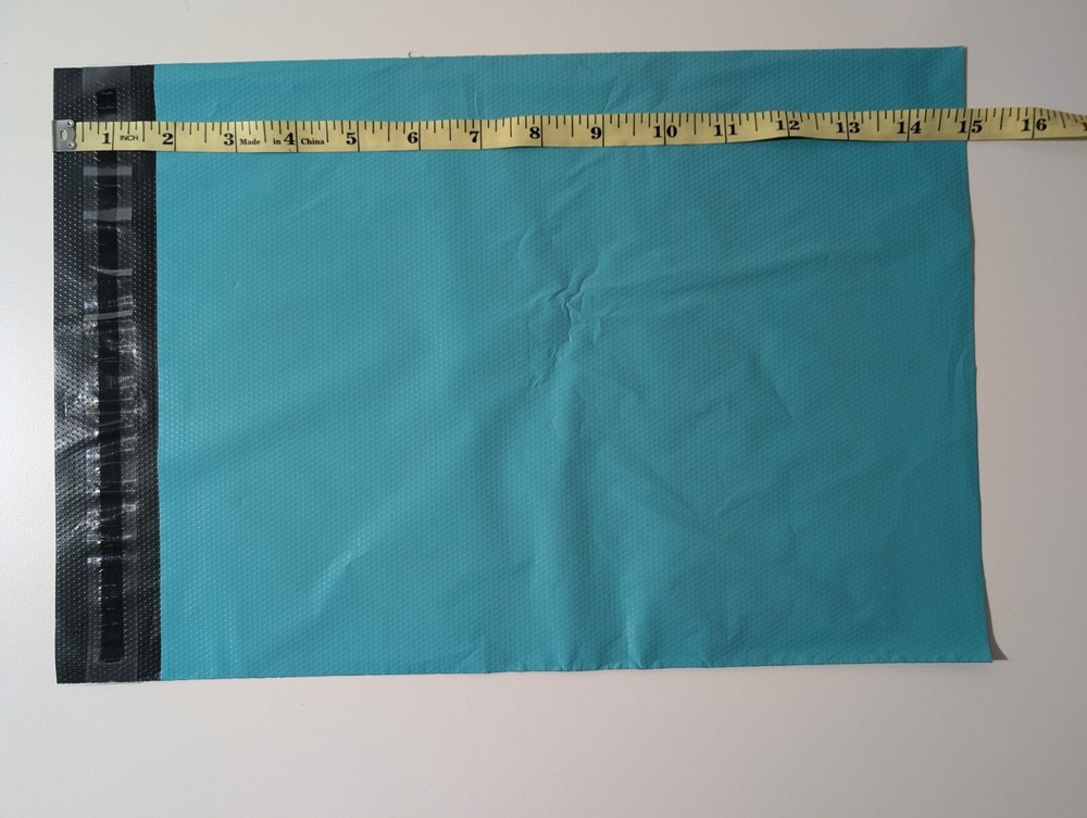 10x13 Poly Mailers - Teal - 90 Count - Thin!