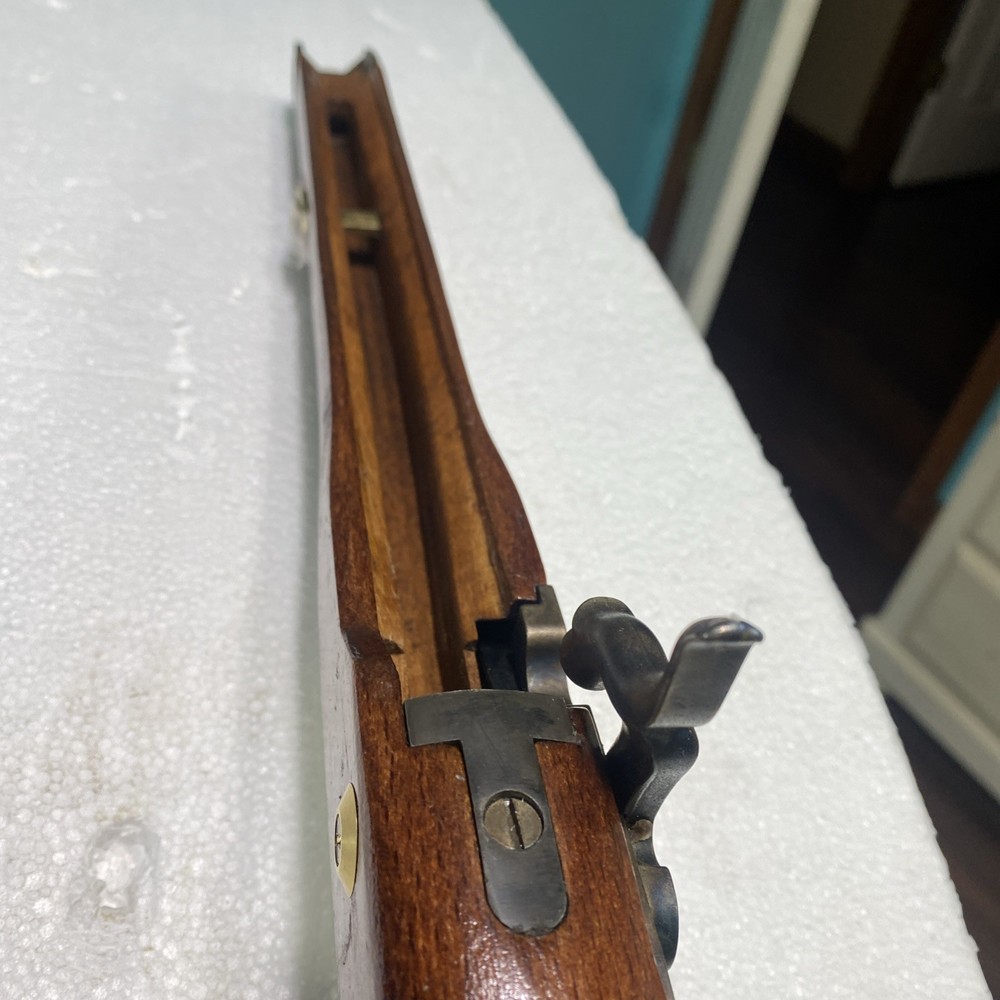 CVA Hawken Muzzleloader Stock 15/16” Complete with Engraved Lock.