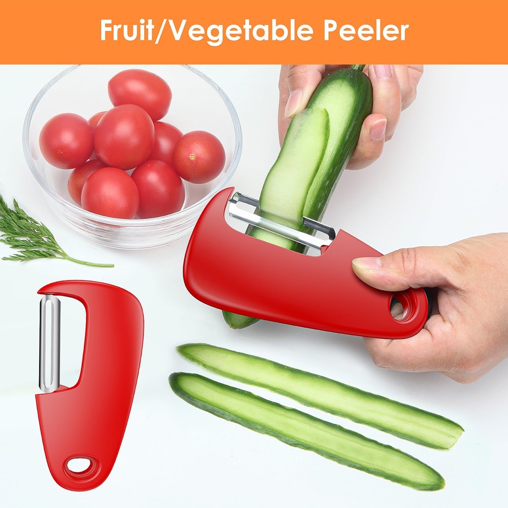 Kitchen Unique Gadgets Set 6 Pieces, Space Saving, Cheese Grater, Bottle Open...