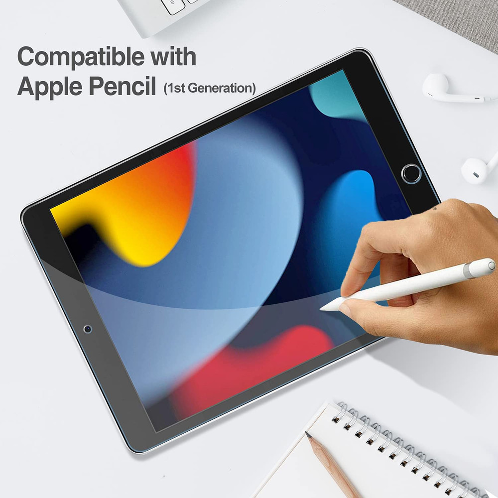 2 Pack Screen Protector for Ipad 9Th 8Th 7Th Generation 10.2 Inch (2021/2020/201