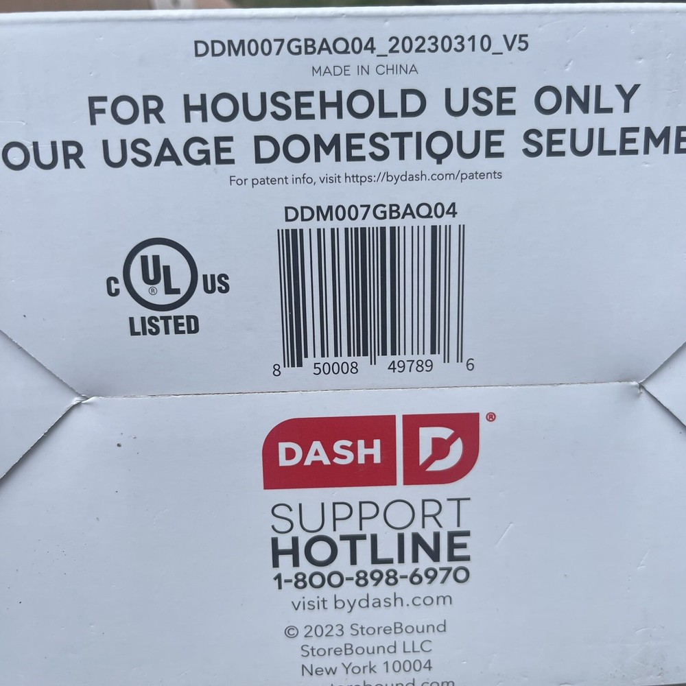 Dash 7 Mini Donut Maker Machine for Kid-Friendly Breakfast, Snacks Nonstick