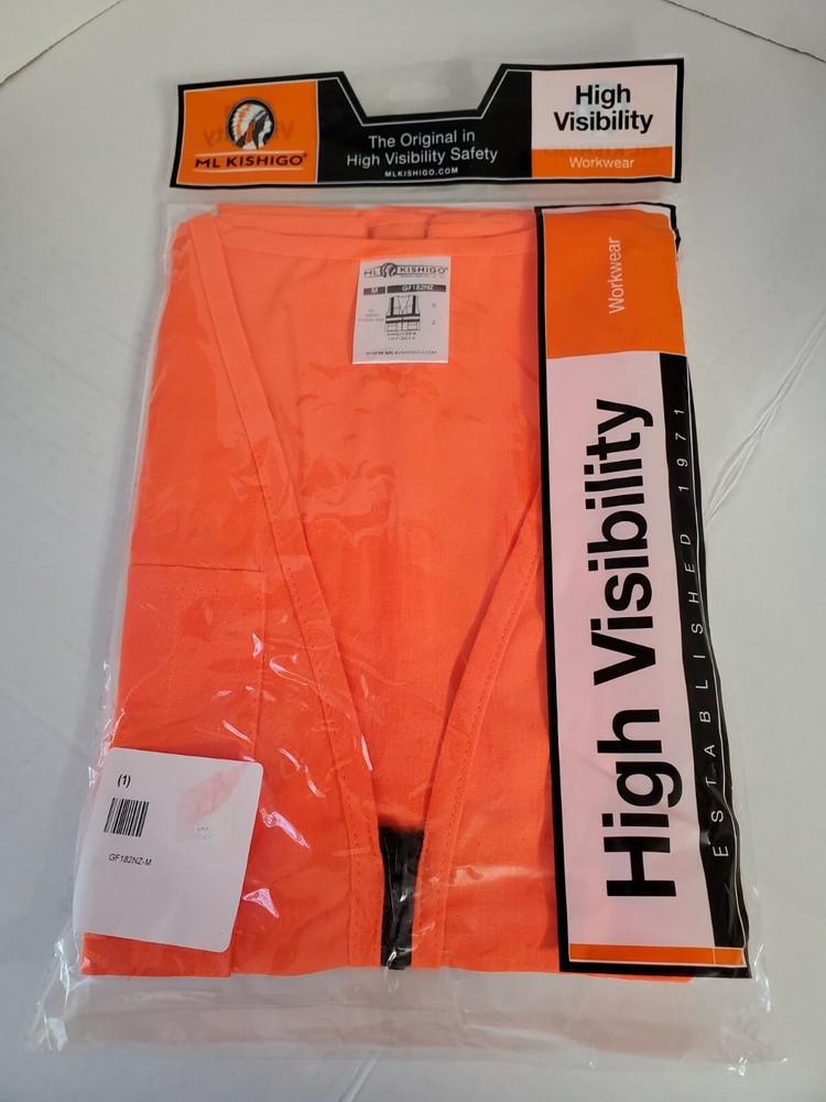ML Kishigo High Visibility - GF182NZ - Size Medium