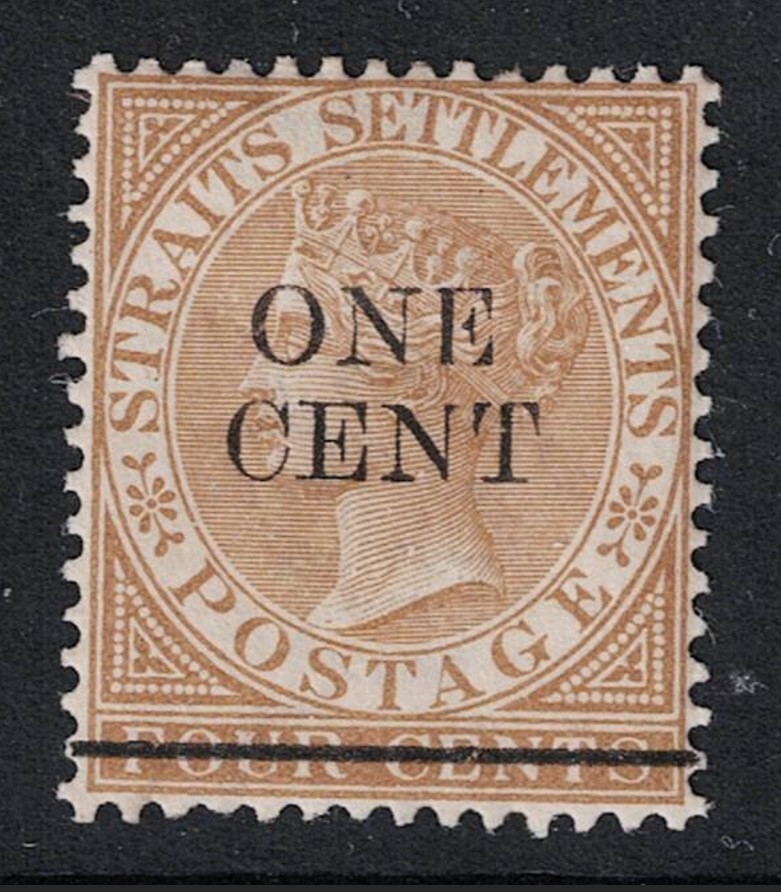 Straits Settlements SG# 89 Mint Hinged / Hinge Rem - S24509