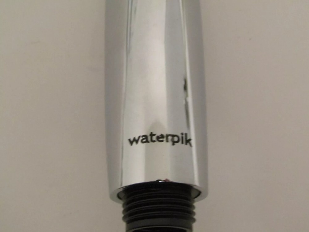 Modified Waterpik High Pressure Shower Head Hand Held 6 Pattern Settings Chrome
