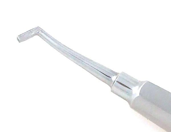 Band Pusher Style #300 Single End Angled Tip with Cross Serrations