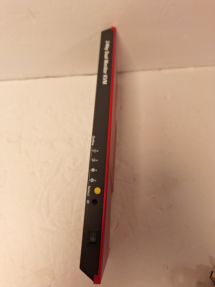 TESmart USB 3.0 HDMI KVM Switch 2 Monitors 2 Computers 4K@60Hz Missing Remote