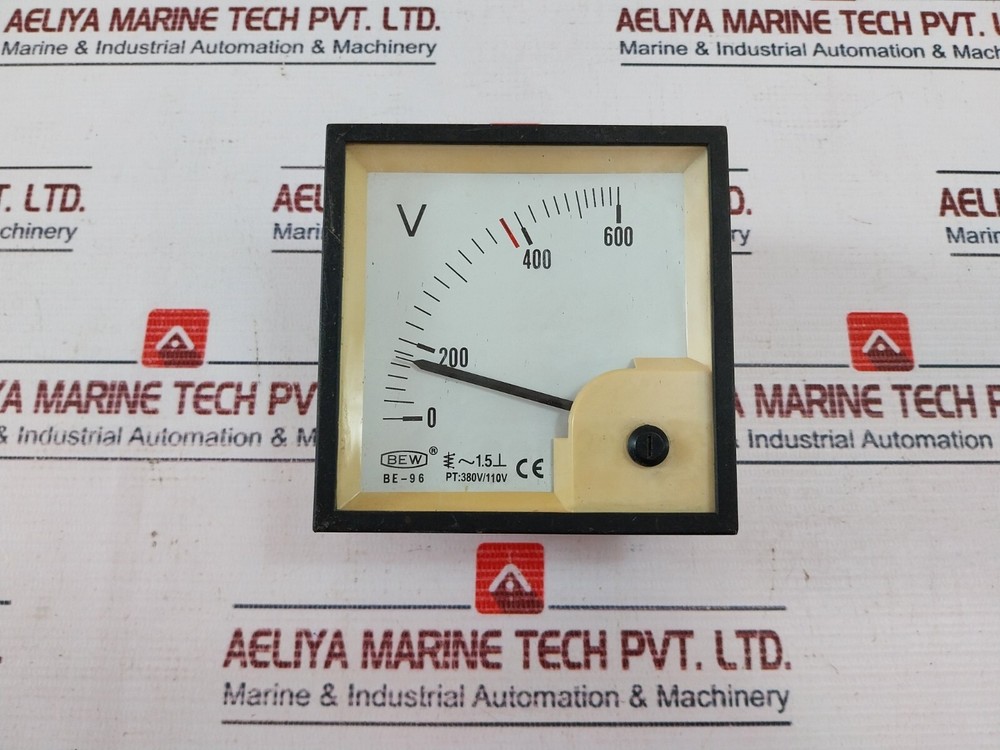 BEW BE-96 Analog Volt Meter 0-600V