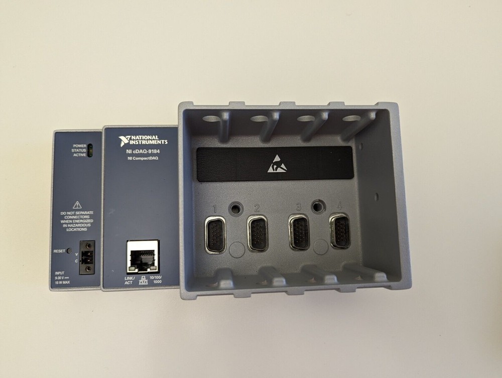 Used National Instruments NI cDAQ-9184 Ethernet CompactDAQ Chassis