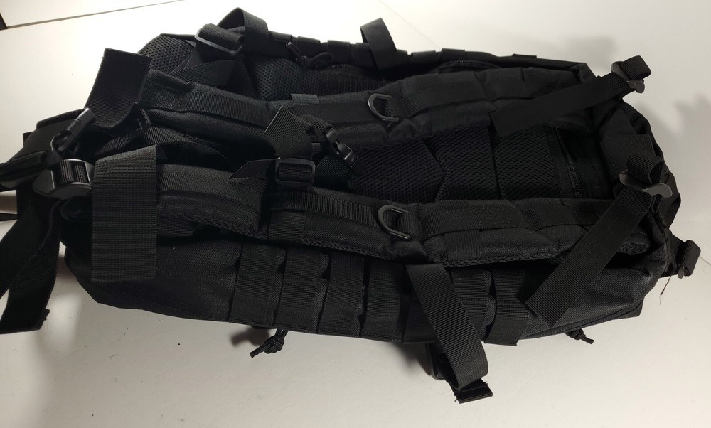 Hannibal Tactical Elite Assault Backpack Tactical Backpack Military Army Black