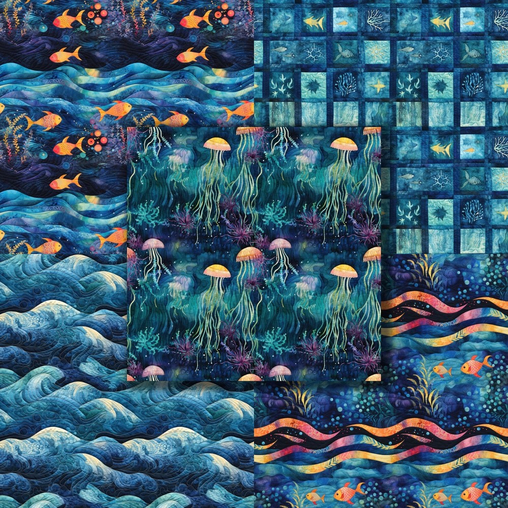 OCEAN QUILT - Paper Pack