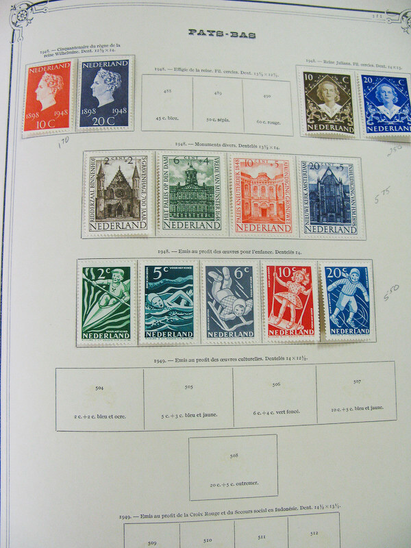 Netherlands Early Mint And Used Stamp Collection